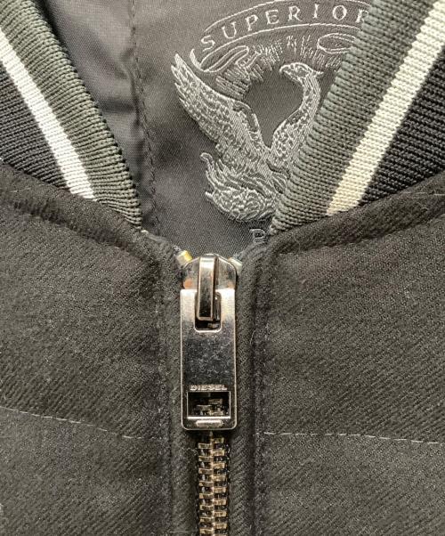 DIESEL（ディーゼル）DIESEL (ディーゼル) ダウンジャケット ブラック サイズ:Mの古着・服飾アイテム