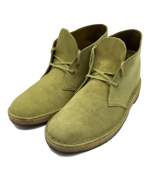 CLARKS ORIGINALS（クラークス オリジナルズ）CLARKS ORIGINALS (クラークス オリジナルズ) デザートブーツ グリーン サイズ:UK6の古着・服飾アイテム