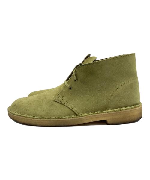 CLARKS ORIGINALS（クラークス オリジナルズ）CLARKS ORIGINALS (クラークス オリジナルズ) デザートブーツ グリーン サイズ:UK6の古着・服飾アイテム