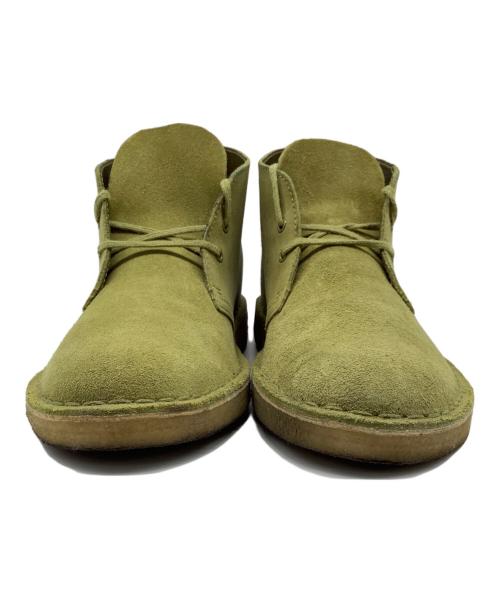 CLARKS ORIGINALS（クラークス オリジナルズ）CLARKS ORIGINALS (クラークス オリジナルズ) デザートブーツ グリーン サイズ:UK6の古着・服飾アイテム