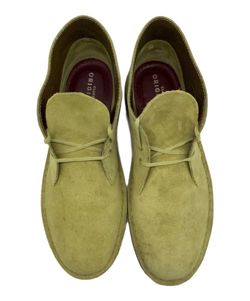 CLARKS ORIGINALS（クラークス オリジナルズ）CLARKS ORIGINALS (クラークス オリジナルズ) デザートブーツ グリーン サイズ:UK6の古着・服飾アイテム