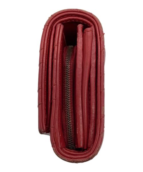 GUCCI（グッチ）GUCCI (グッチ) 2つ折り財布 レッドの古着・服飾アイテム