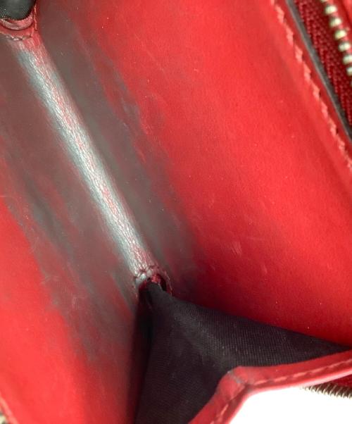 GUCCI（グッチ）GUCCI (グッチ) 2つ折り財布 レッドの古着・服飾アイテム