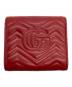 GUCCI (グッチ) 2つ折り財布 レッド：9000円