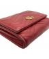 中古・古着 GUCCI (グッチ) 2つ折り財布 レッド：9000円