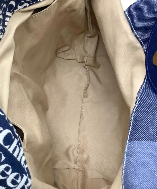 SEE BY CHLOE（シーバイクロエ）SEE BY CHLOE (シーバイクロエ) トートバッグ ネイビー×アイボリーの古着・服飾アイテム