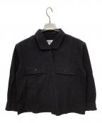 MARGARET HOWELLマーガレットハウエル）の古着「プルオーバーシャツ」｜ブラック