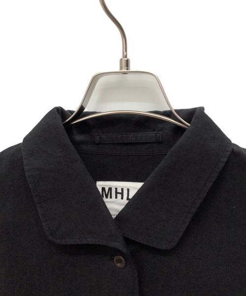 MARGARET HOWELL（マーガレットハウエル）MARGARET HOWELL (マーガレットハウエル) プルオーバーシャツ ブラック サイズ:1の古着・服飾アイテム