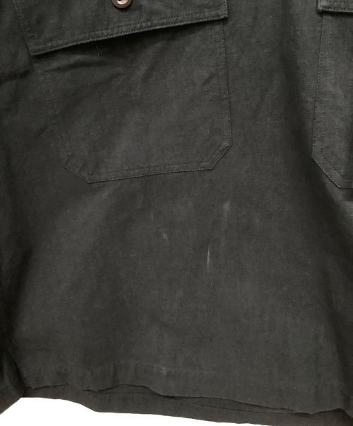 MARGARET HOWELL（マーガレットハウエル）MARGARET HOWELL (マーガレットハウエル) プルオーバーシャツ ブラック サイズ:1の古着・服飾アイテム