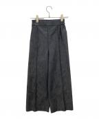 YORIヨリ）の古着「マリンデニム風ワイドパンツ」