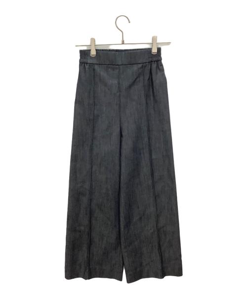 YORI（ヨリ）YORI (ヨリ) マリンデニム風ワイドパンツ サイズ:34の古着・服飾アイテム