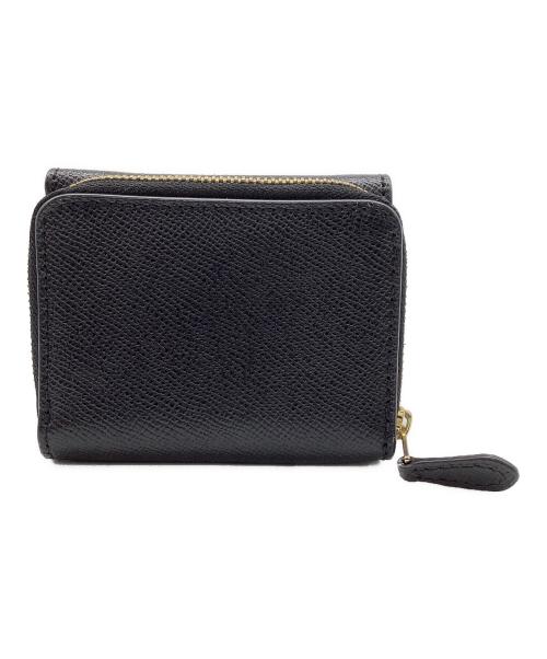 COACH（コーチ）COACH (コーチ) ミニ3つ折り財布 ブラックの古着・服飾アイテム