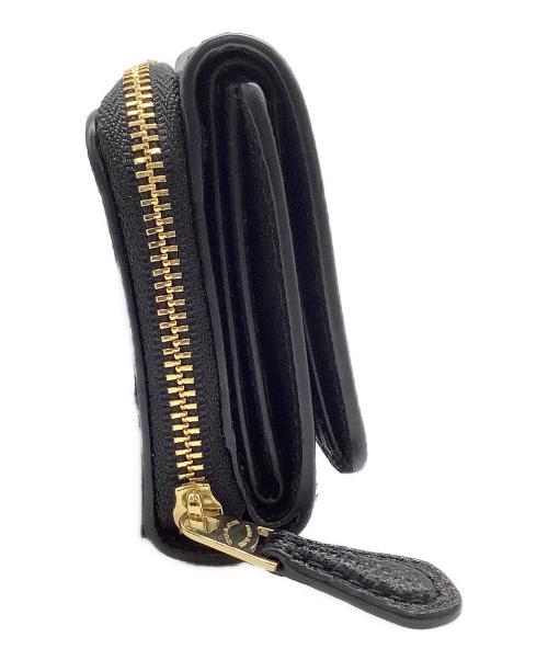 COACH（コーチ）COACH (コーチ) ミニ3つ折り財布 ブラックの古着・服飾アイテム