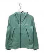 POLEWARDSポールワーズ）の古着「DUAL FORCE STRETCH RAIN JACKET」｜グリーン