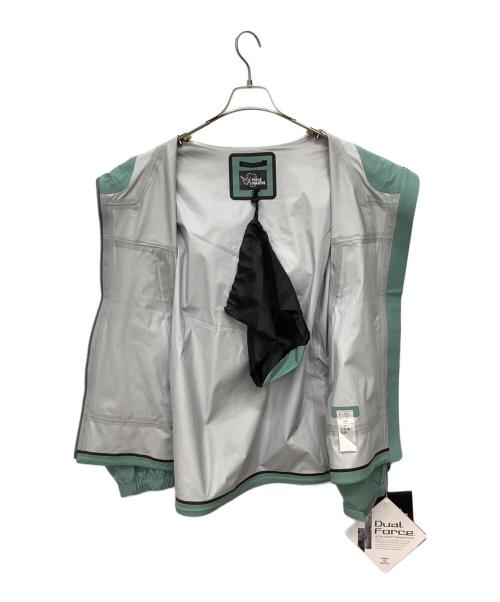 POLEWARDS（ポールワーズ）POLEWARDS (ポールワーズ) DUAL FORCE STRETCH RAIN JACKET グリーン サイズ:Ｍ 未使用品の古着・服飾アイテム
