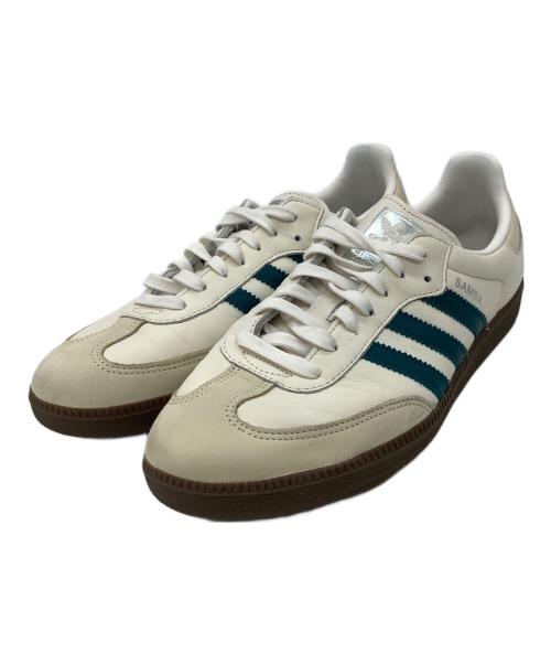 adidas Originals（アディダスオリジナル）adidas Originals (アディダスオリジナル) スニーカー ホワイト×グリーン サイズ:29の古着・服飾アイテム