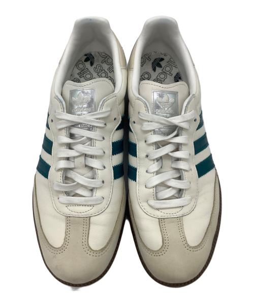 adidas Originals（アディダスオリジナル）adidas Originals (アディダスオリジナル) スニーカー ホワイト×グリーン サイズ:29の古着・服飾アイテム