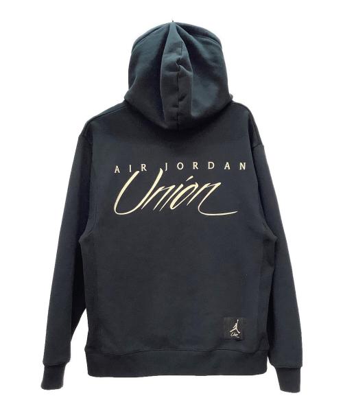 JORDAN（ジョーダン）JORDAN (ジョーダン) UNION (ユニオン) パーカー FLEECE HOODIE ブラック サイズ:Lの古着・服飾アイテム