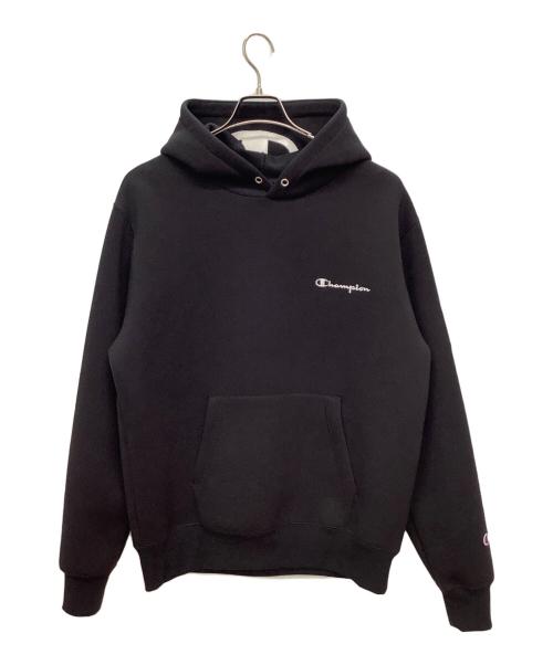 Champion（チャンピオン）Champion (チャンピオン) ATMOS (アトモス) パーカー ブラック サイズ:XLの古着・服飾アイテム