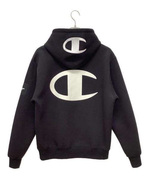 Champion（チャンピオン）Champion (チャンピオン) ATMOS (アトモス) パーカー ブラック サイズ:XLの古着・服飾アイテム