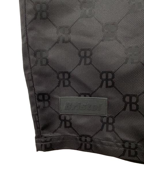 F.C.R.B.（エフシーレアルブリストル）F.C.R.B. (エフシーレアルブリストル) MONOGRAM JACQUARD NYLON SHORTS ブラック サイズ:XLの古着・服飾アイテム