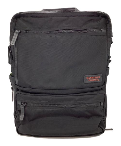 MANHATTAN PASSAGE（マンハッタン・パッセージ）MANHATTAN PASSAGE (マンハッタン・パッセージ) リュック ブラックの古着・服飾アイテム