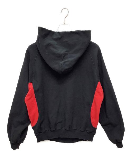 BALENCIAGA（バレンシアガ）BALENCIAGA (バレンシアガ) adidas (アディダス) ダメージ加工パーカー ブラック サイズ:Mの古着・服飾アイテム