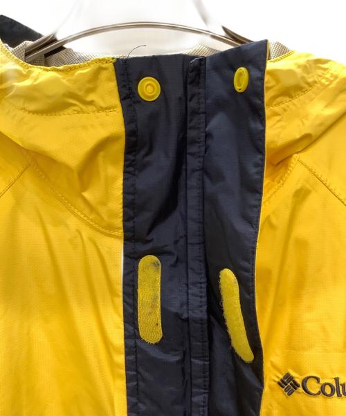 Columbia（コロンビア）Columbia (コロンビア) ワバシュジャケット イエロー×ネイビー サイズ:Lの古着・服飾アイテム