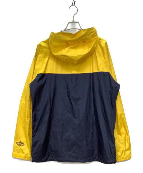 Columbia（コロンビア）Columbia (コロンビア) ワバシュジャケット イエロー×ネイビー サイズ:Lの古着・服飾アイテム