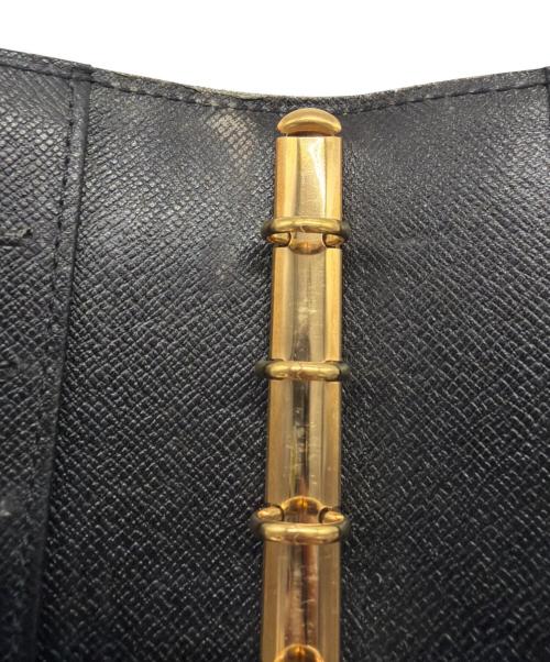 LOUIS VUITTON（ルイ ヴィトン）LOUIS VUITTON (ルイ ヴィトン) 手帳カバー ブラックの古着・服飾アイテム