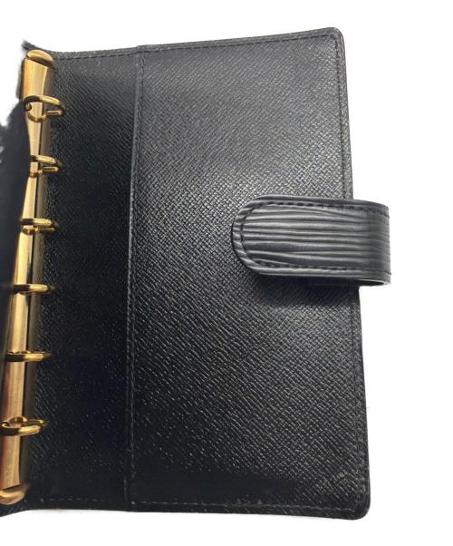LOUIS VUITTON（ルイ ヴィトン）LOUIS VUITTON (ルイ ヴィトン) 手帳カバー ブラックの古着・服飾アイテム