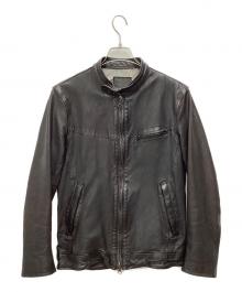 ISAMU KATAYAMA BACKLASH（イサムカタヤマ・バックラッシュ）の古着「レザージャケット」｜ブラック