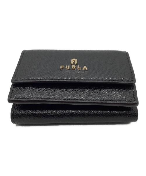 FURLA（フルラ）FURLA (フルラ) ミニ3つ折り財布 ブラックの古着・服飾アイテム