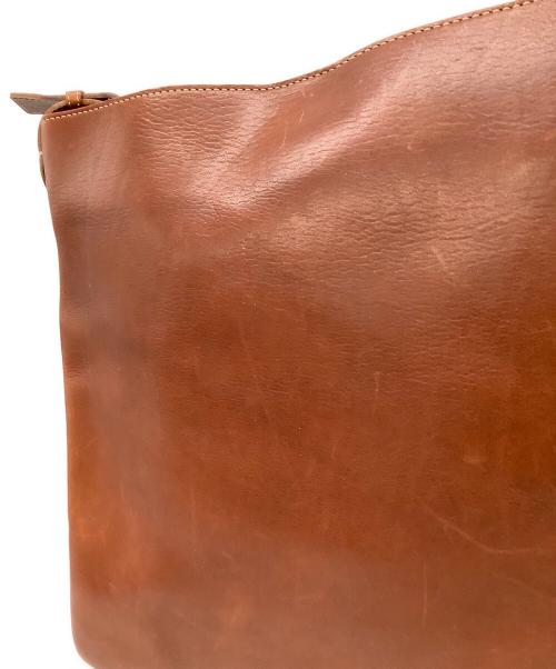 土屋鞄（ツチヤカバン）土屋鞄 (ツチヤカバン) レザーショルダーバッグ ブラウンの古着・服飾アイテム