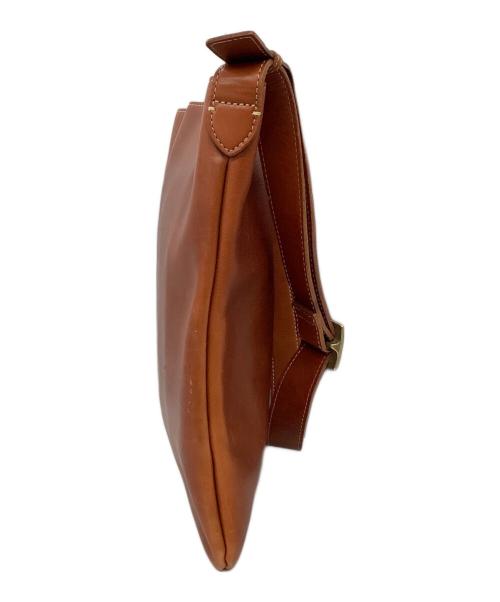 土屋鞄（ツチヤカバン）土屋鞄 (ツチヤカバン) レザーショルダーバッグ ブラウンの古着・服飾アイテム