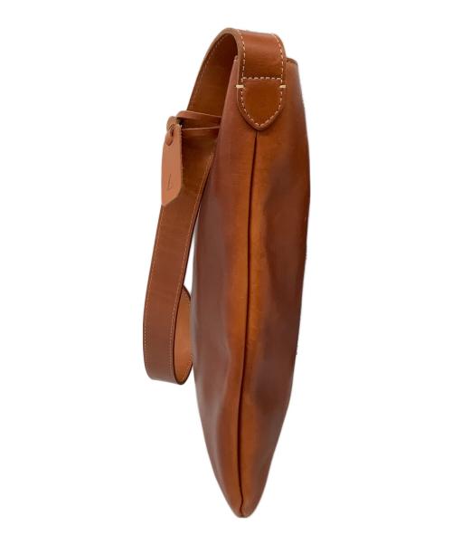 土屋鞄（ツチヤカバン）土屋鞄 (ツチヤカバン) レザーショルダーバッグ ブラウンの古着・服飾アイテム