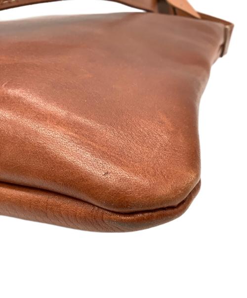 土屋鞄（ツチヤカバン）土屋鞄 (ツチヤカバン) レザーショルダーバッグ ブラウンの古着・服飾アイテム