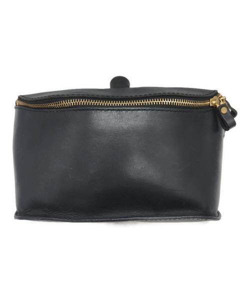 Herz（ヘルツ）Herz (ヘルツ) ボディバッグ　立体マチ・ボディバッグ ブラックの古着・服飾アイテム