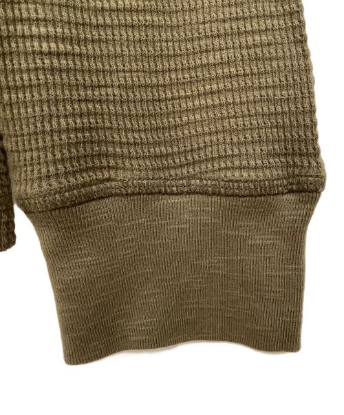 RRL（ダブルアールエル）RRL (ダブルアールエル) ワッフルカットソー オリーブ サイズ:XXLの古着・服飾アイテム