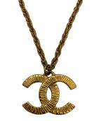 CHANELシャネル）の古着「ココマークネックレス」｜ゴールド