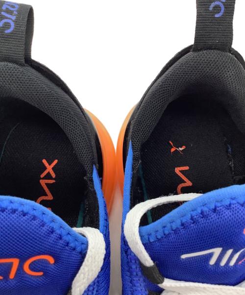 NIKE（ナイキ）NIKE (ナイキ) AIR MAX 270 ブルー×オレンジ サイズ:26.5の古着・服飾アイテム
