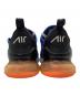 中古・古着 NIKE (ナイキ) AIR MAX 270 ブルー×オレンジ サイズ:26.5：5000円