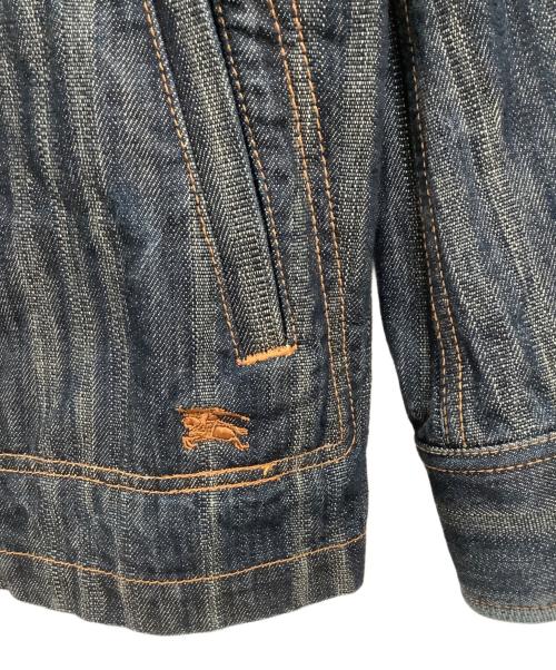BURBERRY BLUE LABEL（バーバリー ブルー レーベル）BURBERRY BLUE LABEL (バーバリーロンドンブルーレーベル) デニムカバーオール インディゴ サイズ:Lの古着・服飾アイテム