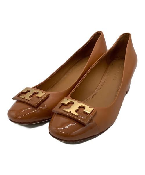 TORY BURCH（トリーバーチ）TORY BURCH (トリーバーチ) GIGI パンプス ブラウン サイズ:7Mの古着・服飾アイテム