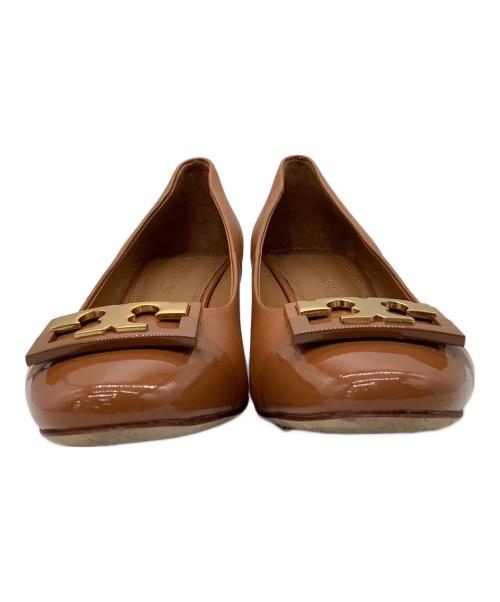TORY BURCH（トリーバーチ）TORY BURCH (トリーバーチ) GIGI パンプス ブラウン サイズ:7Mの古着・服飾アイテム