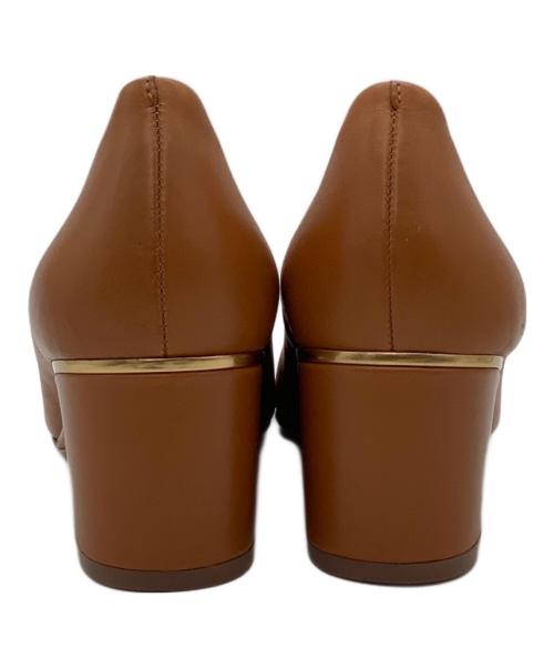 TORY BURCH（トリーバーチ）TORY BURCH (トリーバーチ) GIGI パンプス ブラウン サイズ:7Mの古着・服飾アイテム