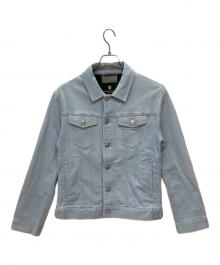 BLACK LABEL CRESTBRIDGE（ブラックレーベル クレストブリッジ）の古着「デニムトラッカージャケット」｜スカイブルー