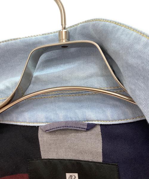 BLACK LABEL CRESTBRIDGE（ブラックレーベル クレストブリッジ）BLACK LABEL CRESTBRIDGE (ブラックレーベル クレストブリッジ) デニムトラッカージャケット スカイブルー サイズ:Mの古着・服飾アイテム