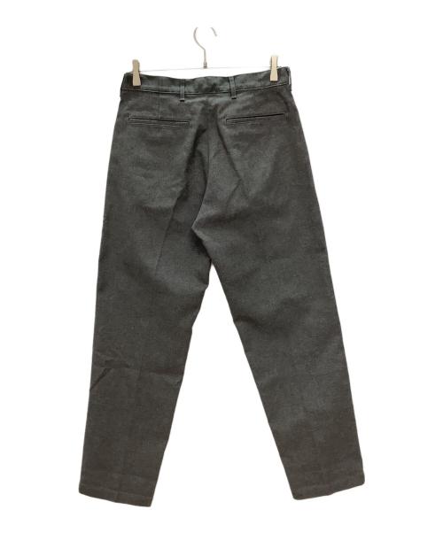 F.O.B FACTORY（エフオービー ファクトリー）F.O.B FACTORY (エフオービー ファクトリー) STA-PREST WIDE TROUSERS グレー サイズ:Mの古着・服飾アイテム