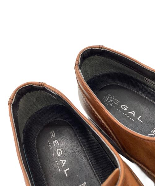 REGAL（リーガル）REGAL (リーガル) ストレートチップシューズ ブラウン サイズ:26 1/2の古着・服飾アイテム